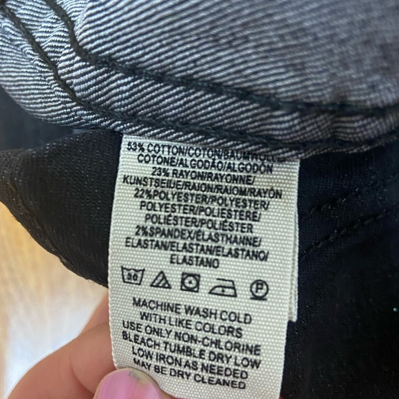 Free People black mini skirt - Picture 6 of 7